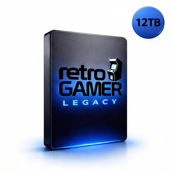 12TB · 98K+ Games · Hyperspin · LaunchBox · RetroBat · TecknoParrot · KODI