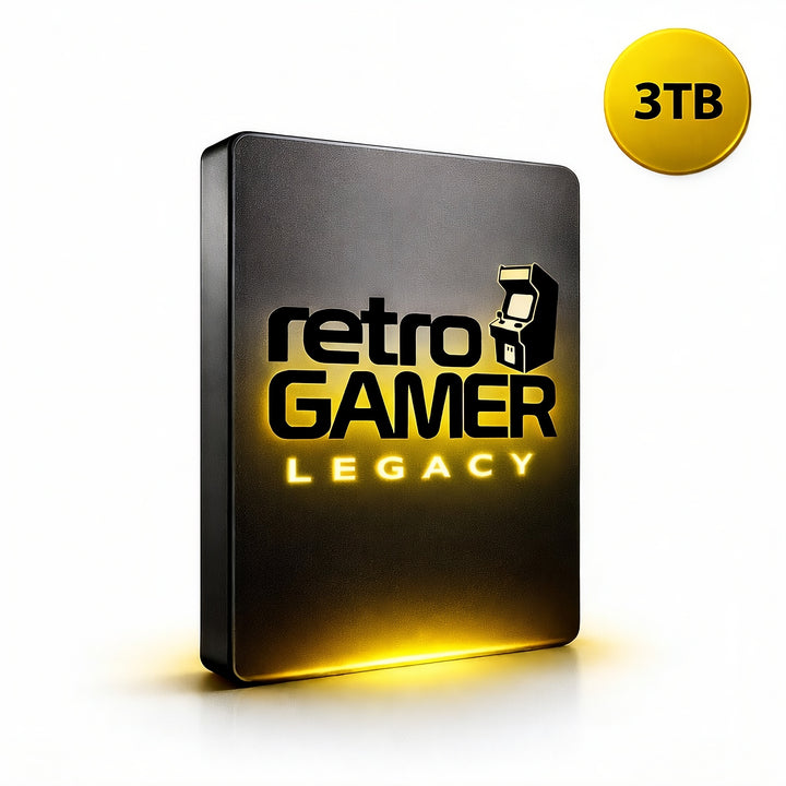 3TB · 20K+ Games · Hyperspin · LaunchBox · RetroBat · TecknoParrot · KODI