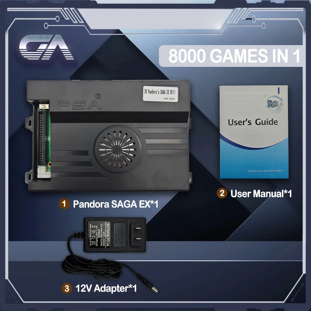 3D Pandora Saga EX / EX2 WiFi DIY Kit