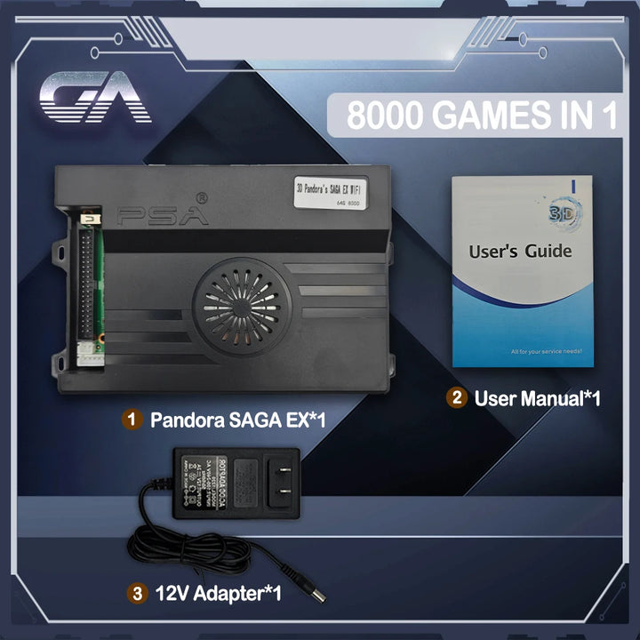 3D Pandora Saga EX / EX2 WiFi DIY Kit