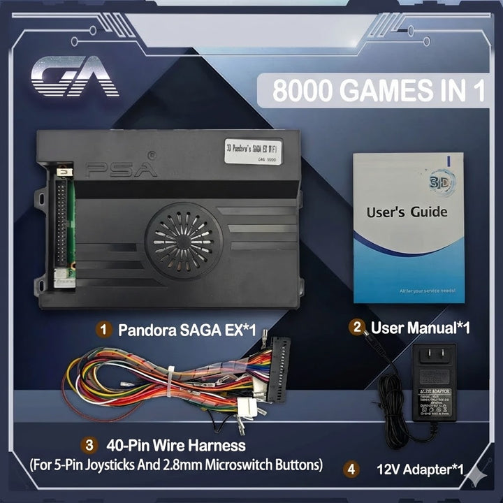 3D Pandora Saga EX / EX2 WiFi DIY Kit